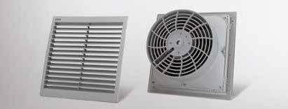 FILTERING GRIDS AND FANS CLICK AND FIT 2500 T 40 C T 35 C T 30 C T 25 C T 20 C T 15 C T 10 C Dissipated power (Watt) 2000 1500 1000 900 800 700 600 500 400 300 200 T 5 C TECHNICAL FEATURES Air Flow