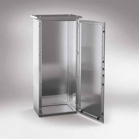 Material: mild steel or stainless steel AISI304L / AISI316L Application: indoor or outdoor Version: single blank door cabinet in stand-alone version or joined in a suite.