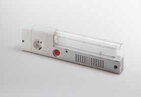 FLUORESCENT LAMP WTLA-030/WTLA-035 Fluorescent lamp 11W, 230V nominal voltage, with SCHUKO style power suitable for all the cabinets and panels: the installation support is included and further