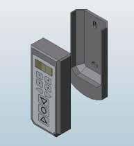 ACCESSORY Remote control transmitter For use on lift truck 99 channels, 433MHz. Max. 99 doors.
