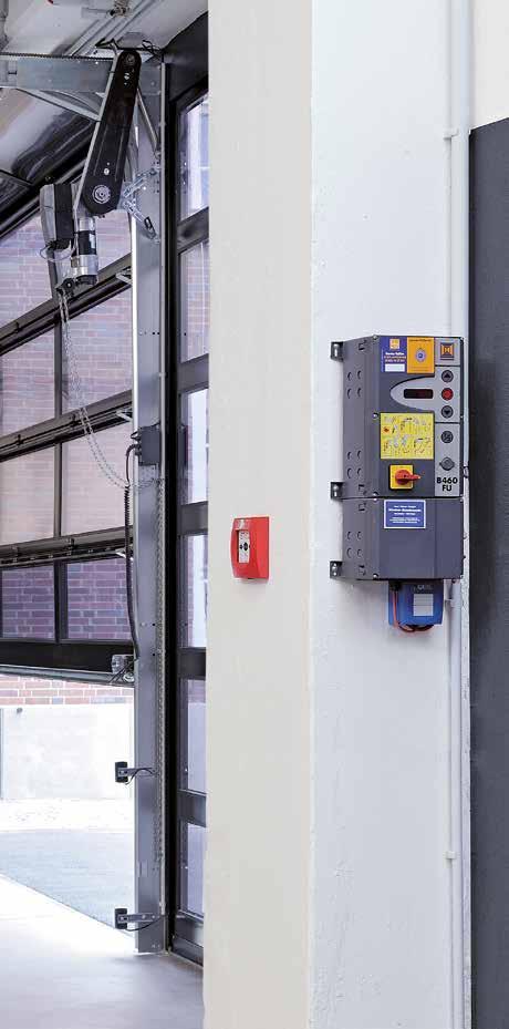 Better with a system Hörmann has developed its own operators and controls. This means the components have been optimally adjusted to work together, ensuring the door s functional safety.