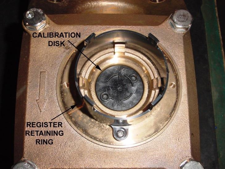a. Turning the Calibration Disk clockwise increases the registration. This speeds up the rotor. b. Turning the Calibration Disk counterclockwise decreases the registration. This slows down the rotor.