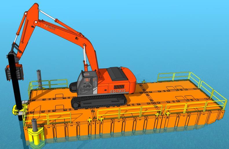 MODULAR BARGE SYSTEM Introducing a modular barge system that can be configured, modified and extended as your needs and projects vary.