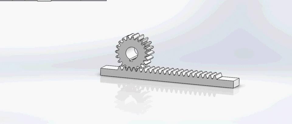 1) Rack and Pinion Composed of a gear