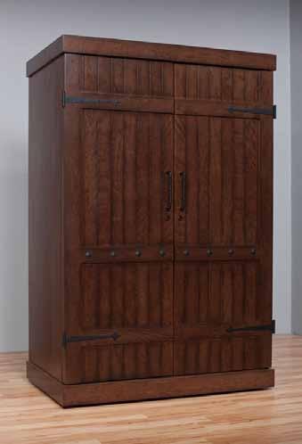Bacio Divino Inspired by the Tuscan style of Italy, this series incorporates the use of Mahogany woods along with decorative metal straps and clavos, which, were used to create doors and cabinetry
