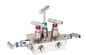 5V PIPE TO PIPE 5-VM-P-8-SS-R PMT 5 Valve Manifold, Remote Mounting Type. Two Isolation Valves, One Equalizer Valve & Two Drain Valves. Threaded on all Instrument, Process & Drain Side 1/2 NPT(F).