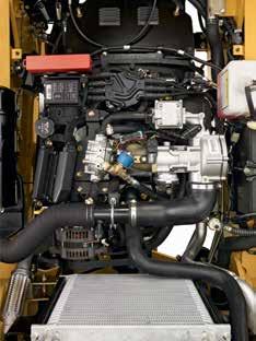 equipment service life and minimizing product damage. Environmentally-Friendly Engines The 4.