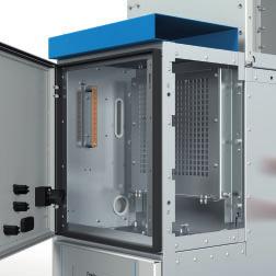 UX vacuum technology switchgear system Basic design UX is modular in construction, ensuring that any panel combination and rating can be applied on a system.