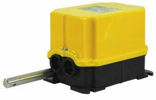 6 rotary limit switches SERIES FRS SERIES FCN - 1 to 4 contact elements (1NO/1NC changeover contact each) -