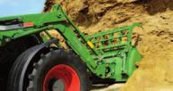 High-strength fine-grained steel is the key element in the life-time design of the new Fendt CARGO and guarantees that the loader is lightweight and sturdy.