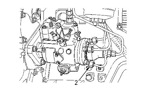 Page 10 of 14 Illustration 7 g00321583 (1) 9U-6189 Drive Adapter 2. Install the 9U-6189 Drive Adapter (1) to the drive shaft of the fuel pump.