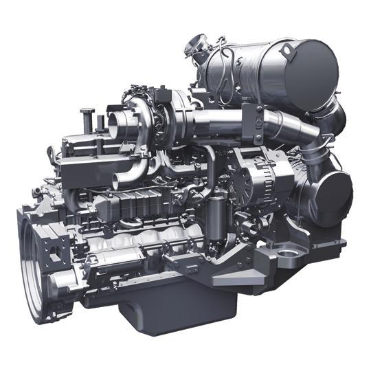 EGR gas flow has been decreased for Tier 4 Final with the addition of SCR technology. The system achieves a dynamic reduction of NOx, while helping reduce fuel consumption below Tier 4 Interim levels.
