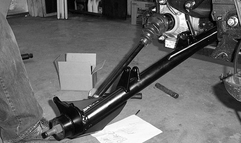 held the factory trailing arm