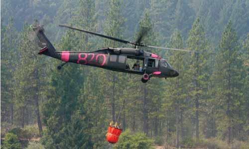 The Vietnam-era army attack helicopters have been striped of their weapons and lasers. Cameras and infrared sensors have been added to convert them to Cobra Firewatch Helicopters. In 1996, the U.S.