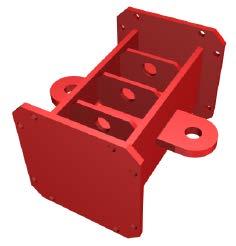 MGF 300 SERIES STRUT 300 Series Ancillaries 300 Series End Seating Plate Product ID 9.
