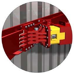 When using this end detail MGF recommend that restraining chains
