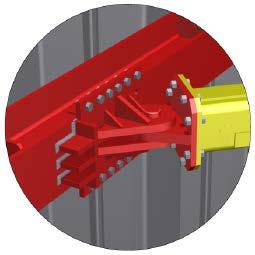 When using this end detail MGF recommend that restraining chains are