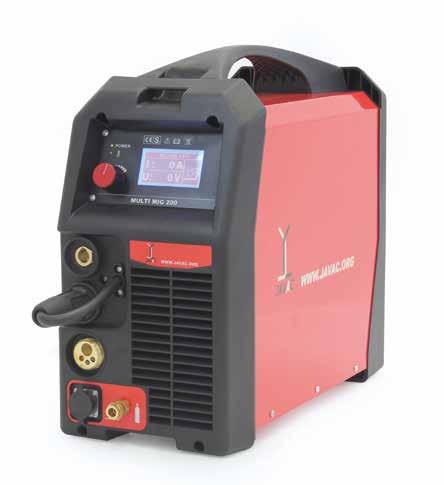 Profi-Line MIG/MAG/TIG Multi MIG 200 Features Multifunctional power source with very good welding characteristics (MIG/MAG, electrodes, TIG). TIG with Lift-Arc. Digital control system.