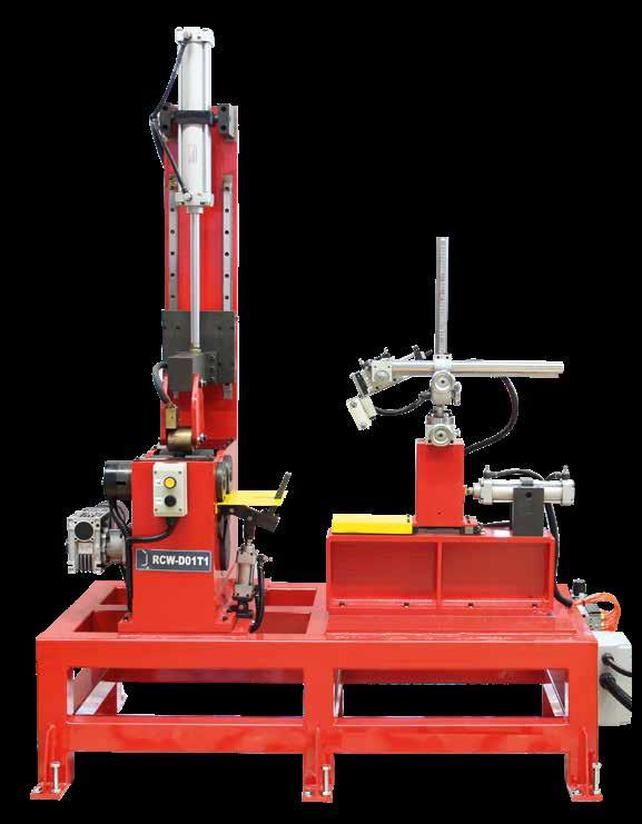 Pipe Processing Unit Rotator RCW Features Ideal