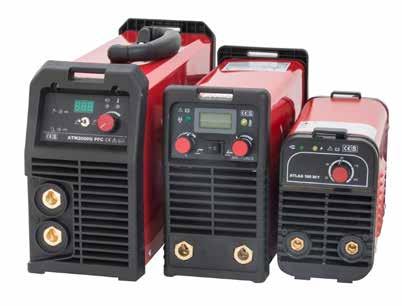 Profi-Line E-Welding Inverters ATLAS 160 DIY, ATLAS 171 and ATM 2000 G IGBT technology in use Thanks to the IGBT technology the ATLAS 160 DIY, ATLAS 171 and ATM G 2000 PFC are small, lightweight and