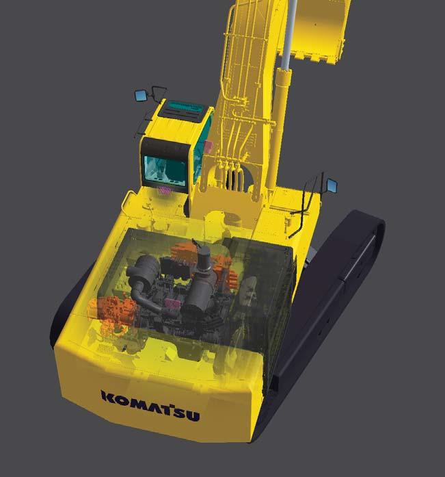 The result is a new generation of high performance and environment friendly excavators.