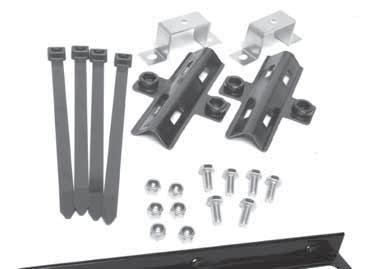 - Each 1100-W WALL/POLE MOUNTING BRACKETS Dimensions Material
