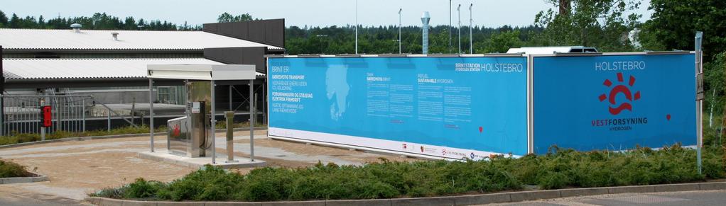 70MPa Station for Holstebro (DK) June 2011 Owned & operated by local energy company 20 kg/day trucked-in hydrogen