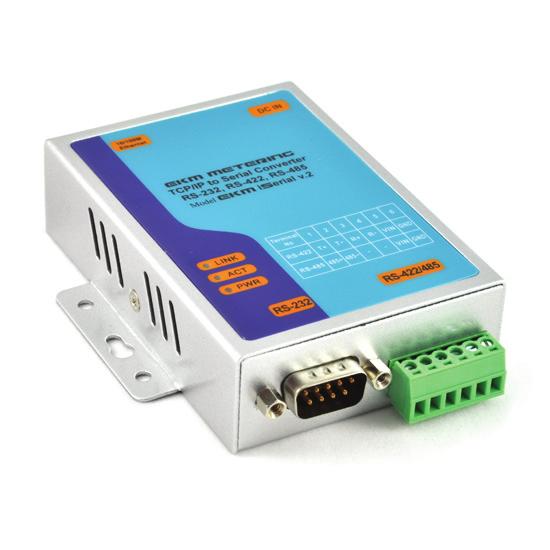 This system is only compatible with our Omnimeter v.3 line of meters. EKM iserial TCP/IP to RS-485 Serial Converter Our EKM iserial allows flexible access to your meter data.