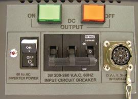 The TI5400 400HZ GHMD can then be plugged into the transformer s output socket.