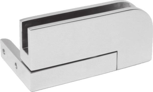 BRASS PIVOT HINGE DOORS Standard Features on GPW Models Solid Brass pivot hinges No Header Base only where indicated Frameless 3/8 Clear glass with 90 degree edges Standard Finishes: Polished Chrome