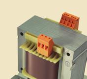 The transformer can be installed on the mounting