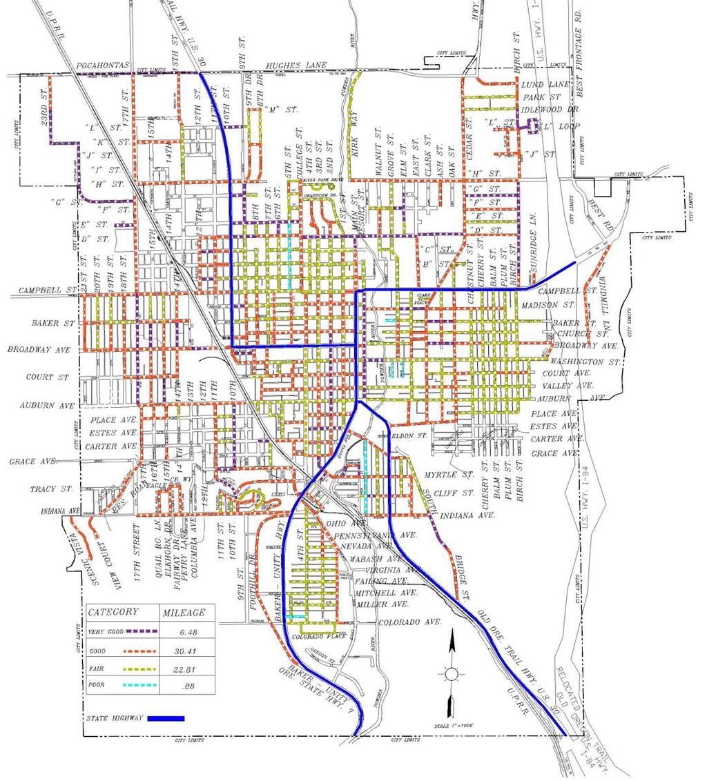 2014 Street Condition Ratings