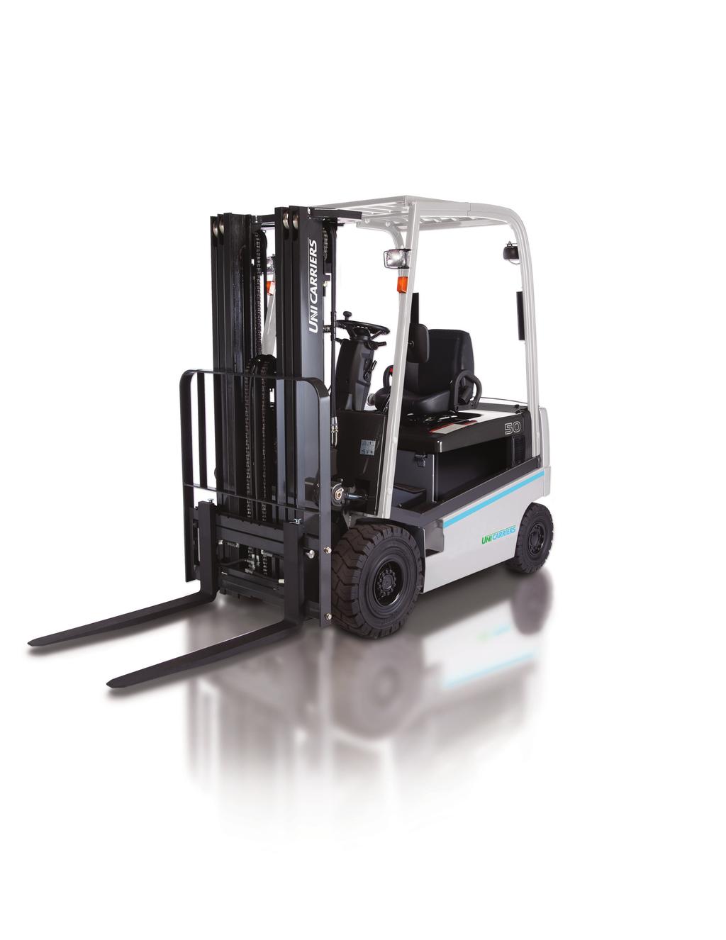 R QX Series Electric Counterbalanced Forklifts 80 Volt AC-Powered