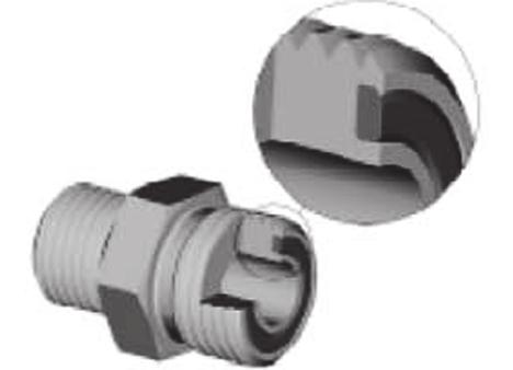 REFERENCE O-Ring Face Seal (ORFS) Hydraulic Fittings 1. Check components to ensure that the sealing surfaces and fitting threads are free of burrs, nicks, scratches, or any foreign material. 2.
