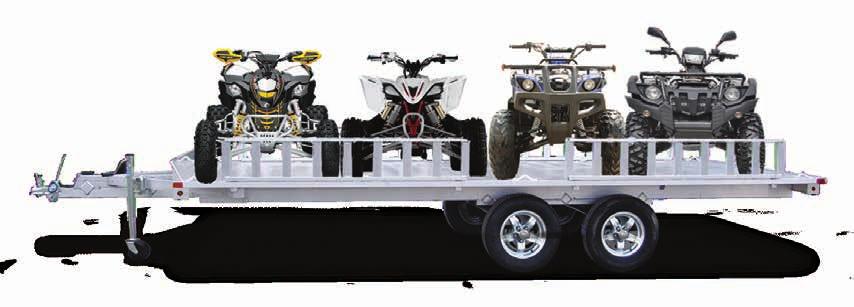 ATV Trailers Count on ALUMA trailers to get you on the road to adventure