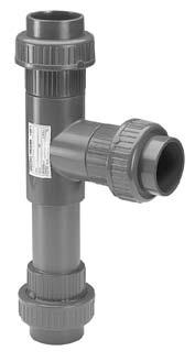 Water jet pump type P 20 PVC-U 10-20: BSP parallel female threa 25-50: Solvent cement socket metric 65-80: Solvent cement spigot metric PN EPM Coe G G1 1 2 1 16 10 10 199 041 120 0.