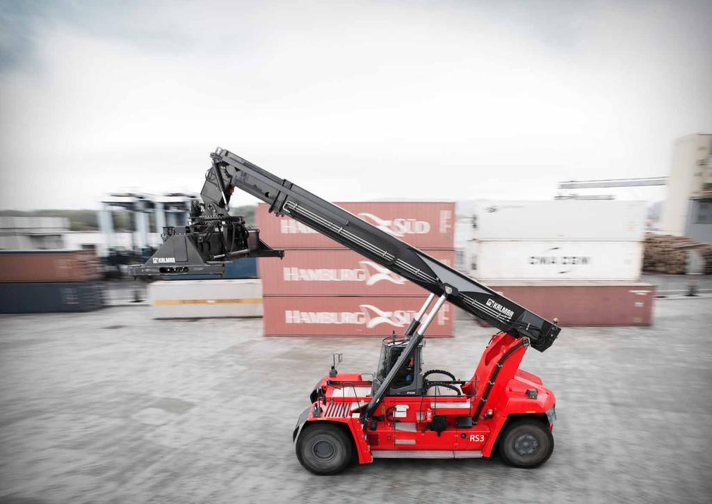World-class TCO. Reduced running costs and improved productivity, in combination with a high residual value for Kalmar reachstackers, result in an unchallenged lifetime value.