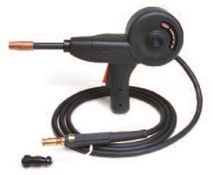 Order K488 Input Cable (For SG Control Module) For Lincoln Electric engine power sources with 14-pin MS-type connection, separate 115V NEMA receptacles and output stud connections.