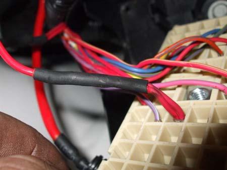 16) On the Ignition Coil Power pin for your vehicle, there are two red wires