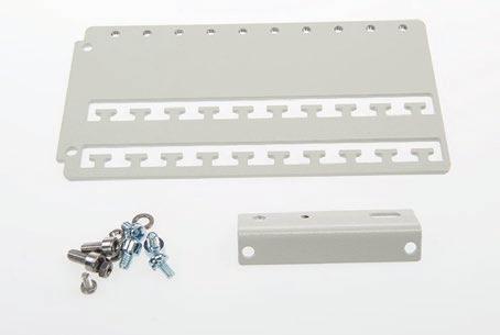 Rack Related Accessories (continued) Cable Attachment Plates L-cable attachment