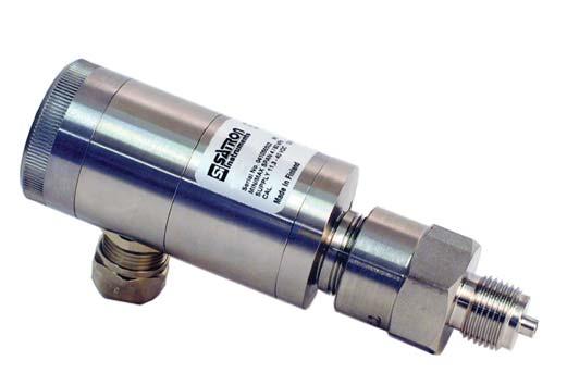 SATRON VT pressure transmitter belongs to the series V-transmitters. SATRON VT is used for 0-1.4 kpa...0-100 MPa ranges. It is a 2-wire transmitter with HART standard communication.