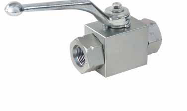 Housing sizes 06-25 Forged housing sizes 32-50 Operating pressure to 7250 psi depending on valve size and seal materials