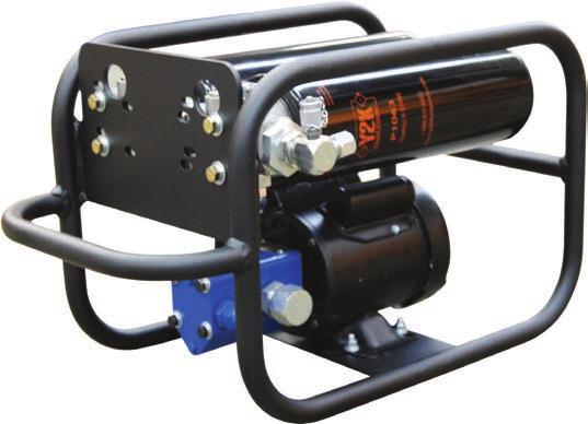 Clear PVC, steel reinforced suction & discharge hoses Power Switch: On/Off Toggle Switch Filter Indicators: Slidebar differential indicators trigger at 50 psid Pump Relief: Opens at 150psi Weight: