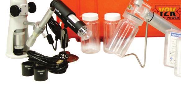 Includes: 38 Sturdy, watertight Pelican case Solvent dispensing bottle with filter Vacuum