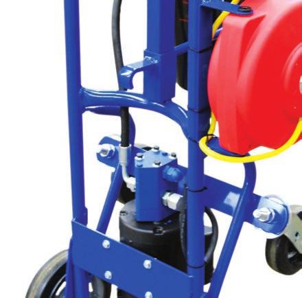 pressure, cast aluminum heads Pump: Heavy duty, cast steel gear pump. Available in 1, 2, 5 and 10 GPM Connections: Various quick connect options available Hoses: 7ft.