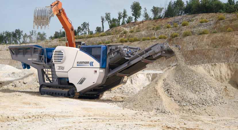 CONTRACTOR LINE MOBICAT MC 110 The new mobile jaw crushers of the MOBICAT EVO series are exactly tuned to the requirements of contractor companies.