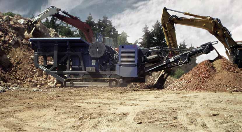 CONTRACTOR LINE MOBICAT MC 100 The smallest track-mounted mobile jaw crusher MOBICAT MC 100 R impresses users with its compactness and reliability.