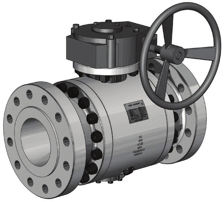 IMO-200EN 09/2010 Trunnion mounted forged ball valves Model FF and GG