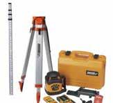 Electronic Self-Leveling Horizontal & Vertical Rotary Laser Kit MODEL 40-6522 MODEL 40-6523 MODEL 40-6521 Designed for indoor and outdoor applications Electronically-controlled dual slope feature