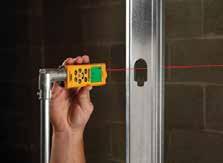 Laser Distance Measuring EASY AS 1-2-3 1: TURN ON 2: PRESS MEASURE BUTTON 3: RECORD